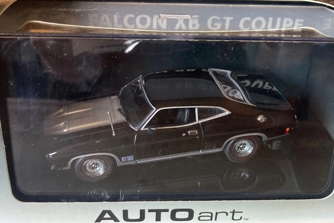 1:43 Ford XB Falcon GT Coupe - Onyx Black - AUTOart - 52741