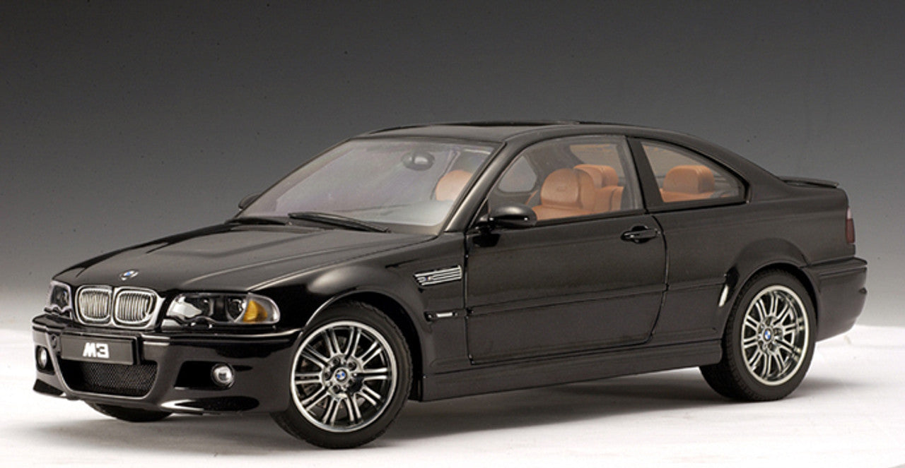 1:18 BMW M3 Coupe - Black - AUTOart - 70541