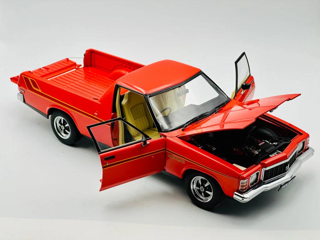 1:18 Holden HX Sandman Utility - 1976 - Mandarin Red - AUTOart - 73334