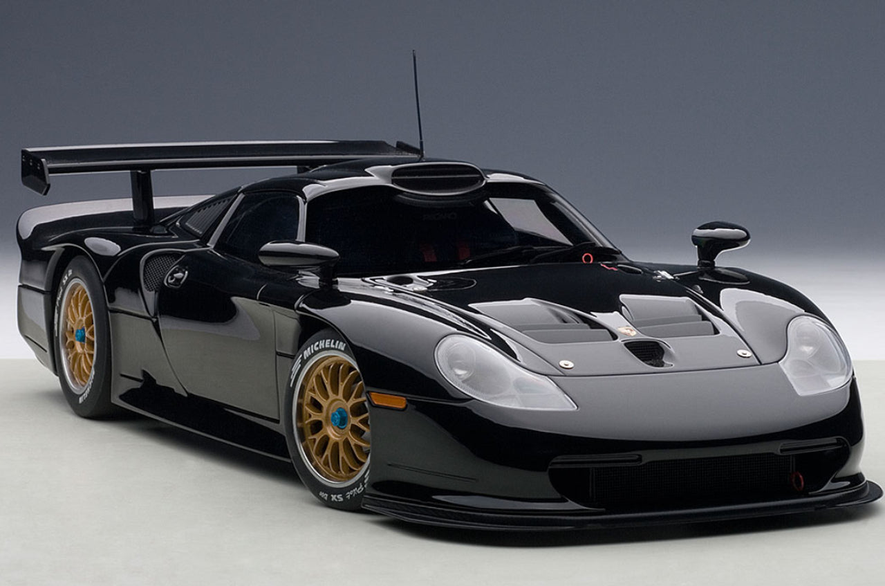 1:18 Porsche 911 GT1 - 1997 - Plain Black - AUTOart - 89770