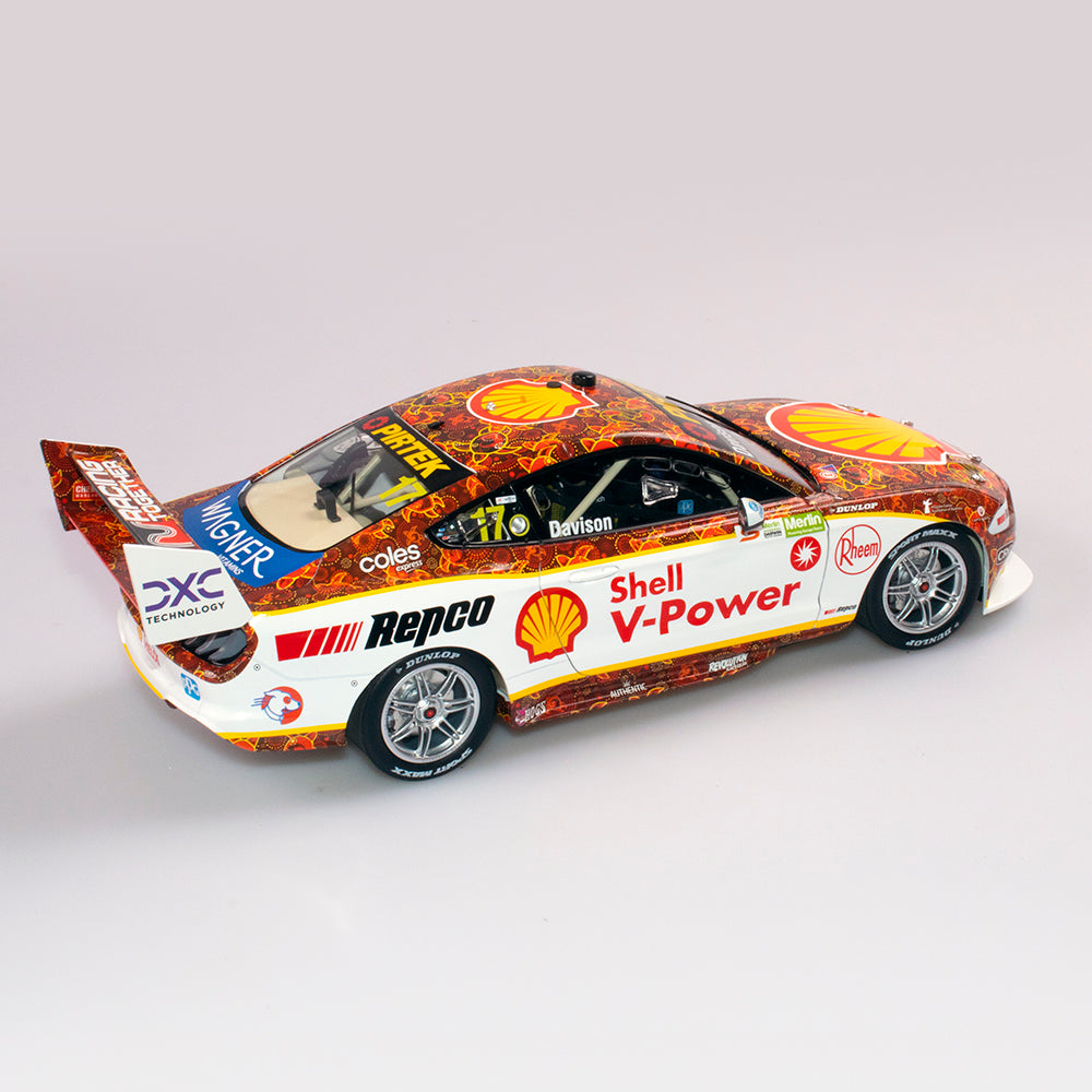 1:18 Ford Mustang GT #17 - Darwin Triple Crown Indigenous Livery - 2021 - Supercars Championship - Shell V-Power Racing Team - Will Davison - Authentic Collectables - ACD18F21J