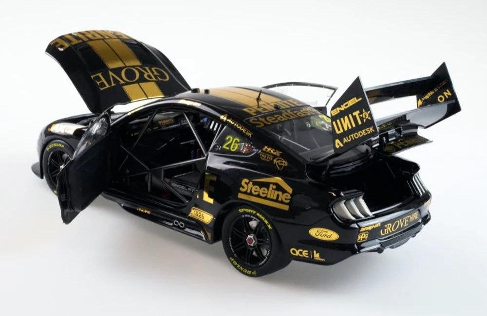 1:18 Ford Mustang GT #26 - Sandown Supersprint - 2021 - Supercars Championship - Penrite Racing - David Reynolds - Biante Model Cars - B18F21C