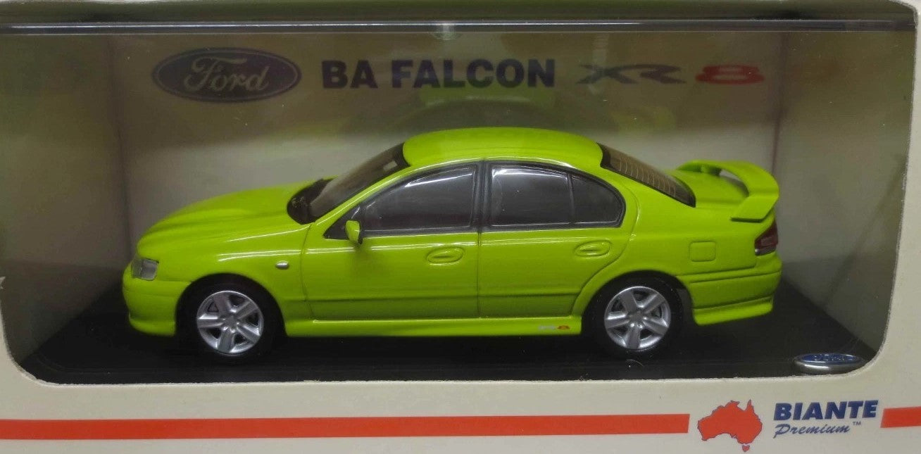 1:43 Ford BA Falcon XR8 - Citric Acid - Biante Model Cars - B430701D