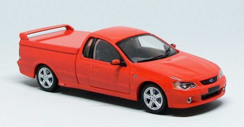 1:43 Ford BA Falcon XR8 Utility - Blood Orange - Biante Model Cars - B431701A