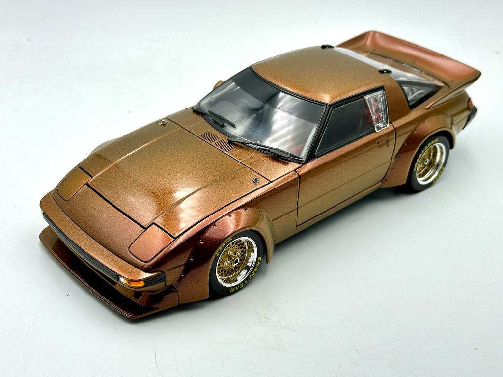 1:18 Mazda RX7 Plain Body - Chameleon Bronze – Echuca Scale Model Cars