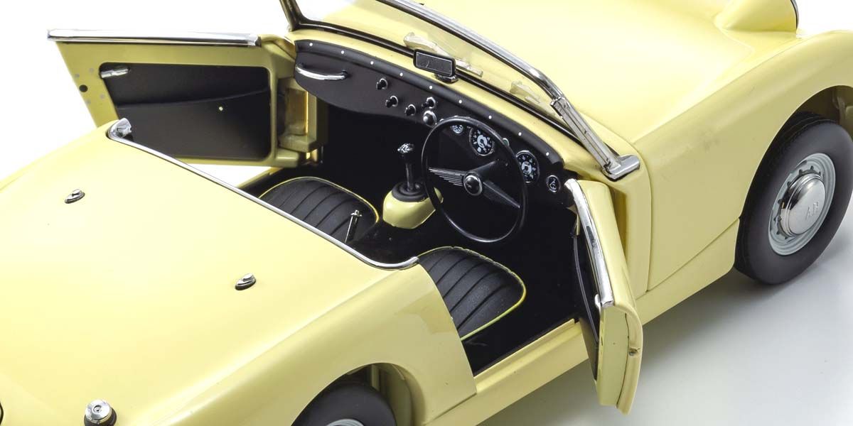 1:18 Austin-Healey Sprite - Primrose Yellow - Kyosho - 08953PY