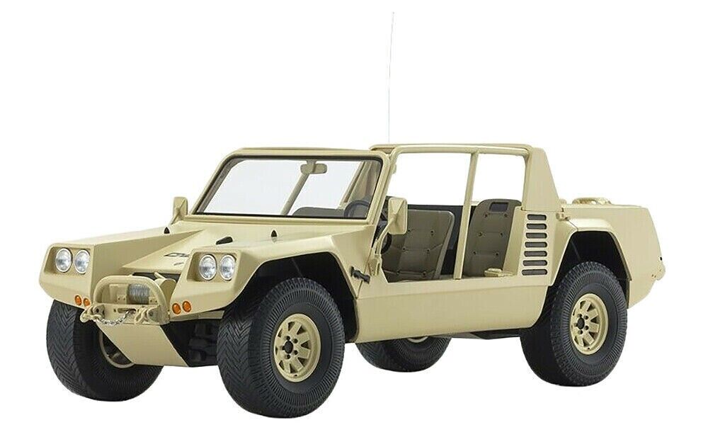 1:18 Lamborghini Cheetah - Resin model - Khaki - Kyosho - KSR18511KH