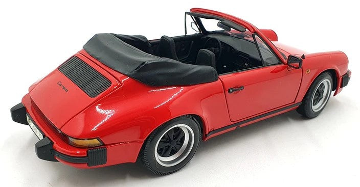 1:18 Porsche 911 Carrera Cabriolet - 1983 - Red - Minichamps - 100 063030