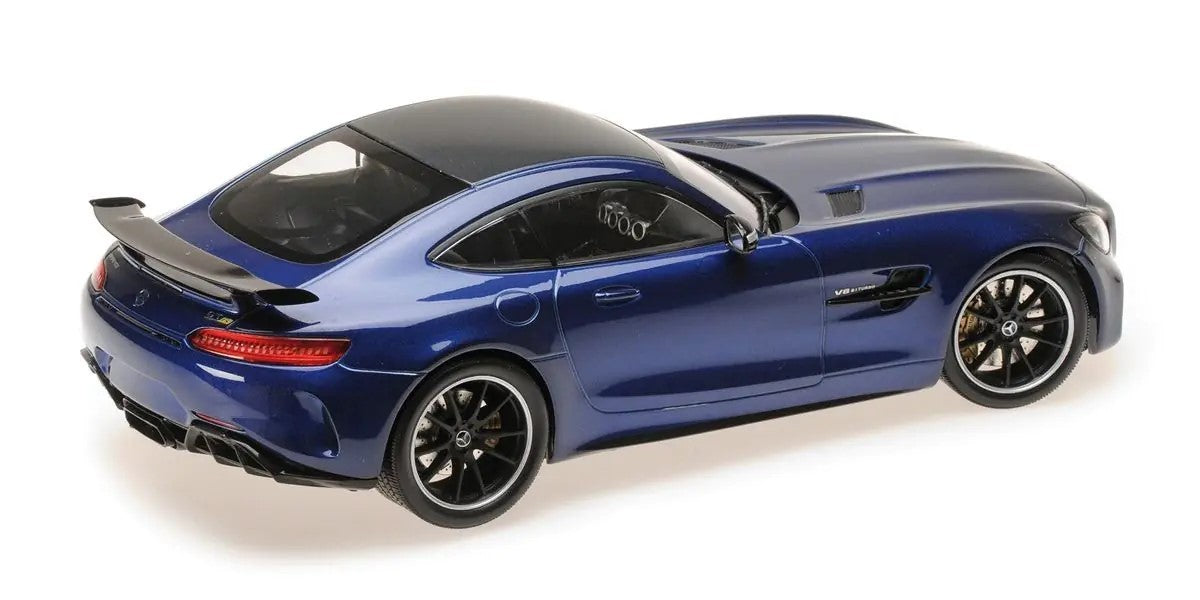 1:18 Mercedes-Benz AMG GT R - 2017 - Blue Metallic - Minichamps - 155 036022