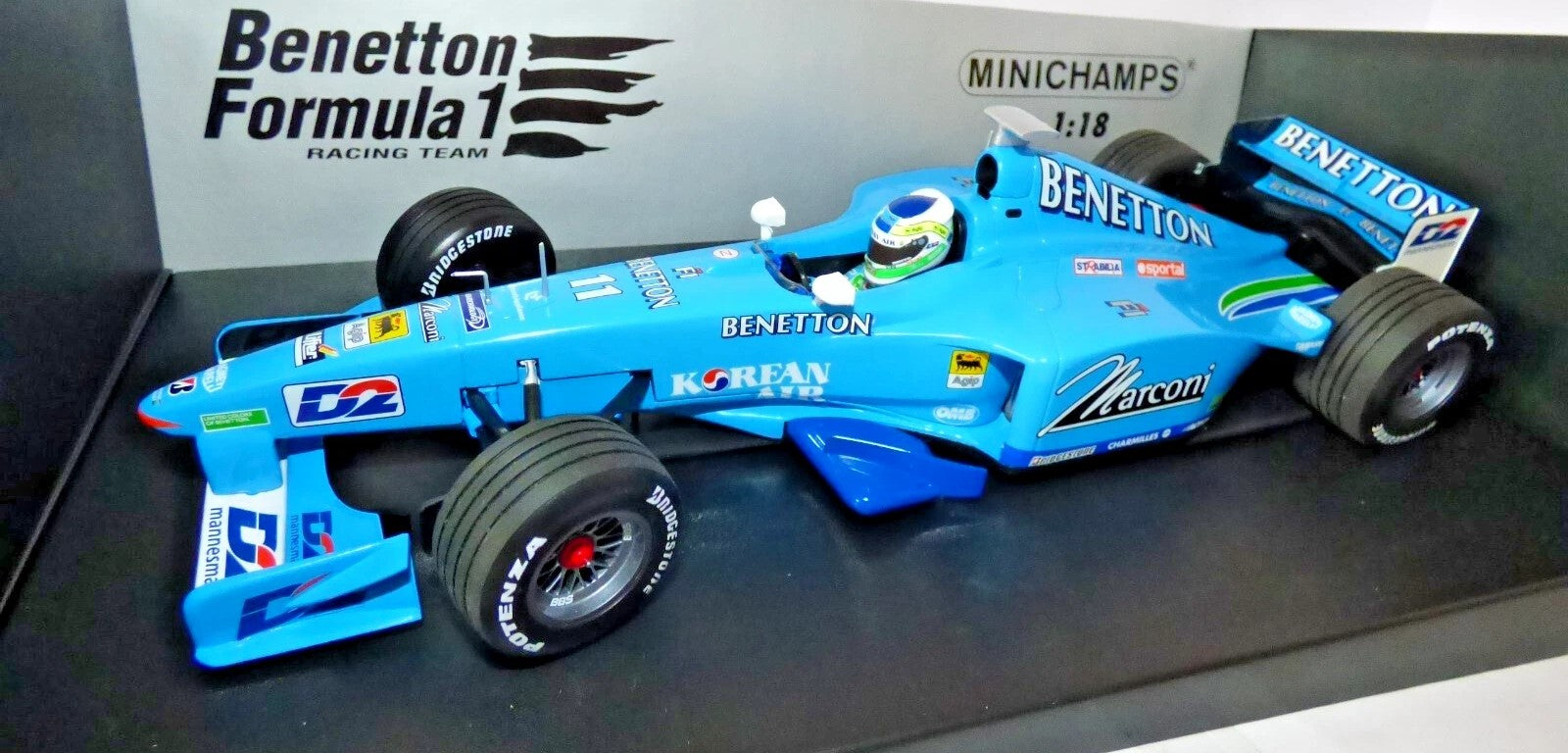 1:18 Benetton F1 Playlife Showcar - 2000 - Formula 1 - Benetton F1 