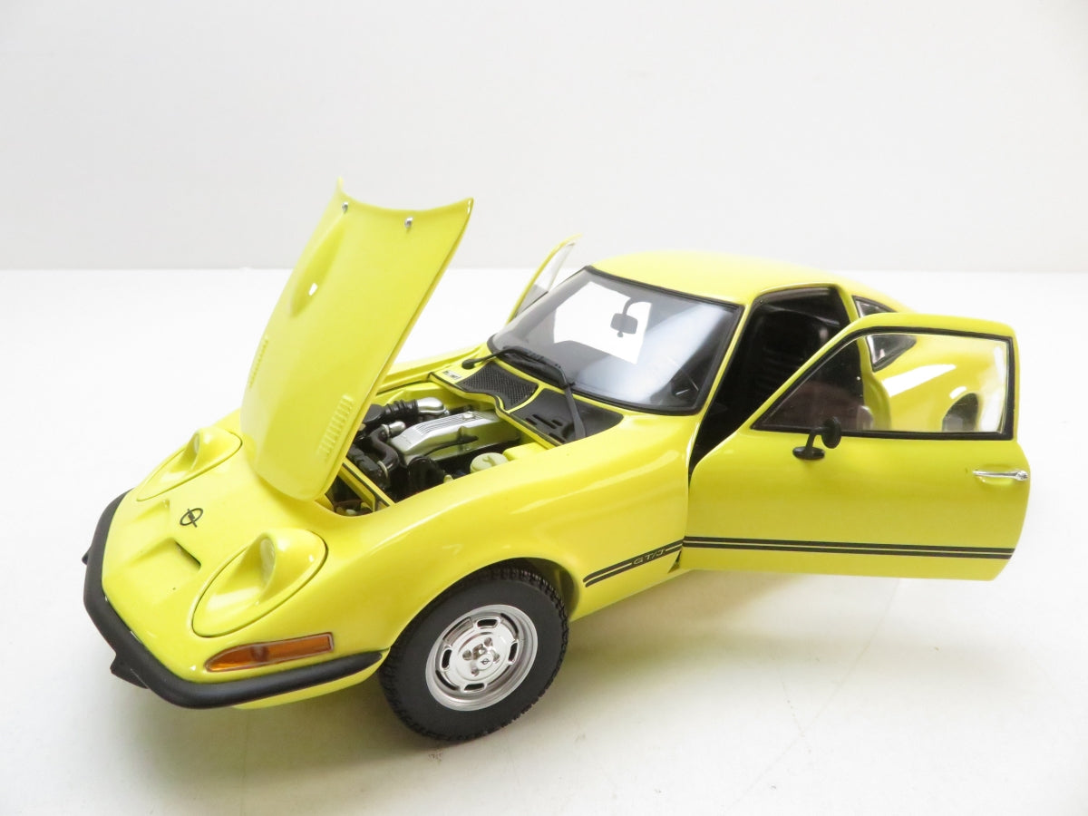 1:18 Opel GT/J - 1971 - Yellow - Minichamps - 180 049021