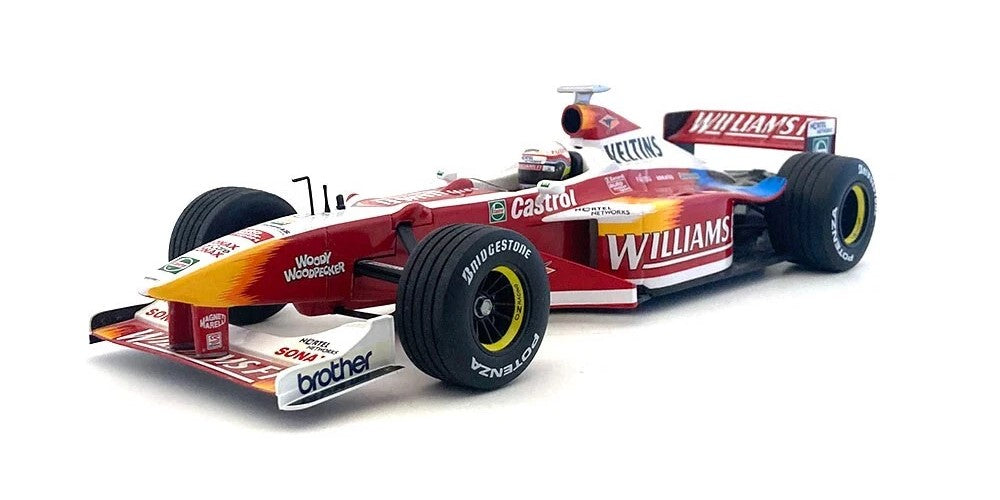 ウィリアムズ　F1　ショーカー　１９９９　ザナルディ　ミニチャンプス　１／１８ ウィリアムズ F1 ショーカ― 1999 ザナルディ 1/18