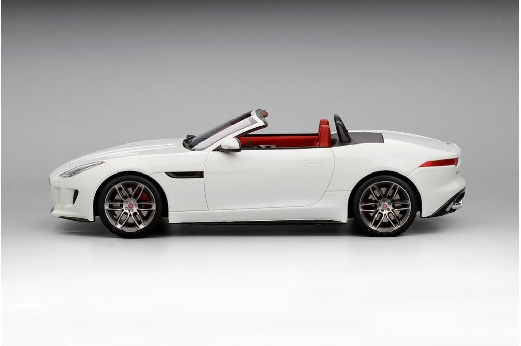 1:18 Jaguar F-Type R Convertible - Polaris White - Top Speed - TS0038