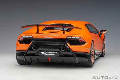 1:12 Lamborghini Huracan Performante - Arancio Anthaeus/Matt Orange - AUTOart - 12076