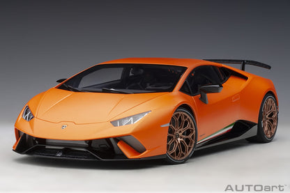 1:12 Lamborghini Huracan Performante - Arancio Anthaeus/Matt Orange - AUTOart - 12076
