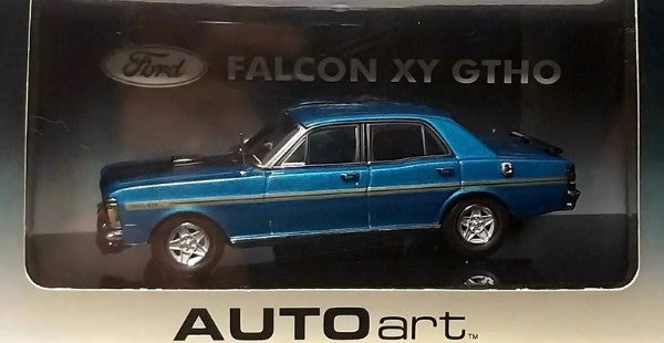 1:43 Ford XY Falcon GTHO Phase III - Electric Blue - AUTOart - 52702