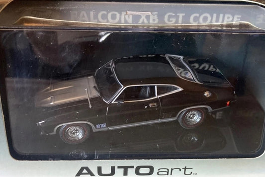 1:43 Ford XB Falcon GT Coupe - Onyx Black - AUTOart - 52741