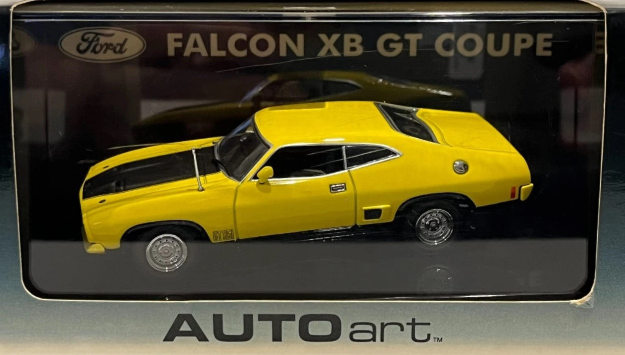 1:43 Ford XB Falcon GT Coupe - Yellow Blaze - AUTOart - 52742