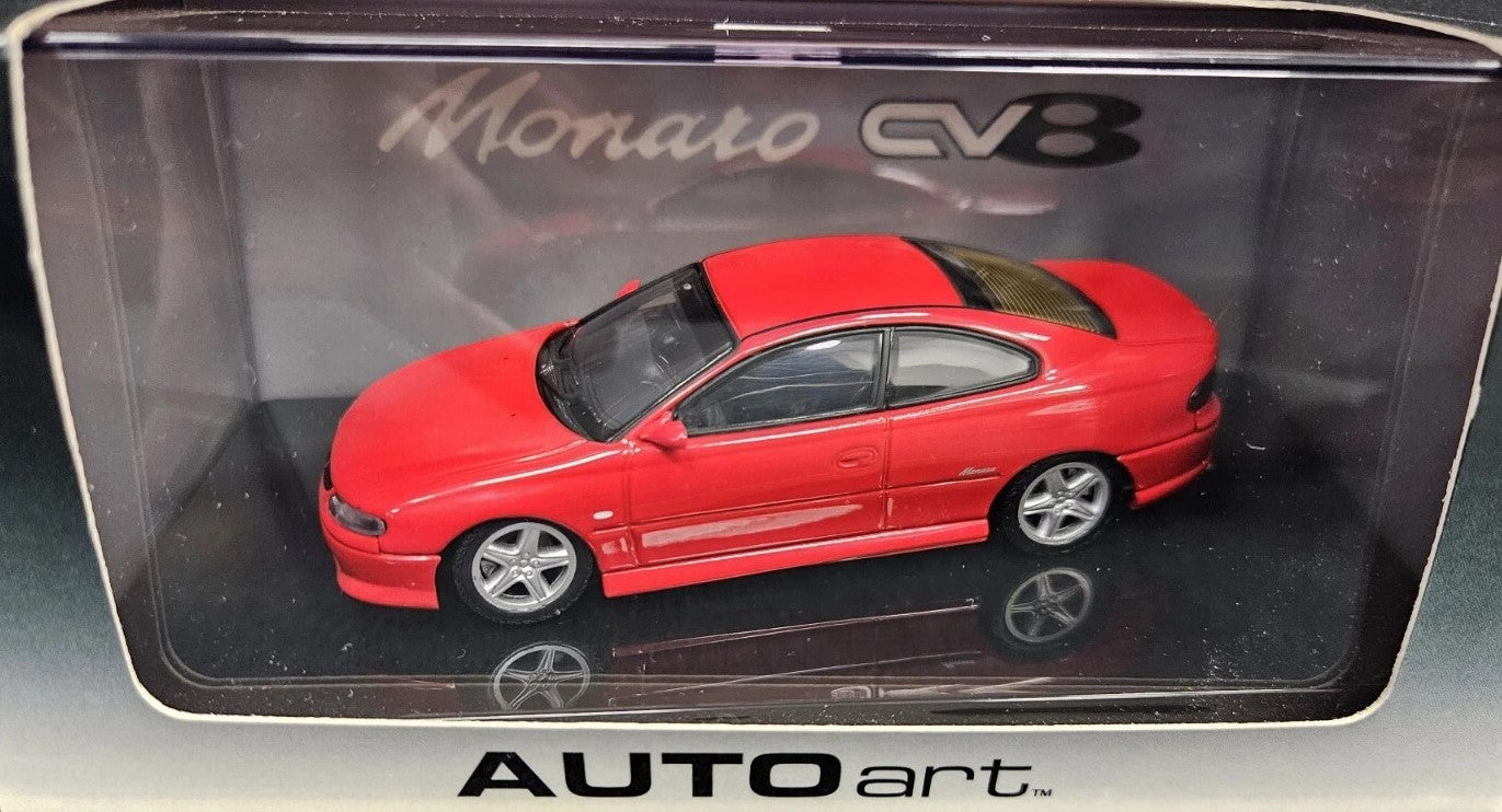 1:43 Holden Monaro V2 CV8 - Red Hot - AUTOart - 53438