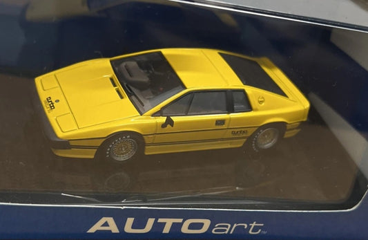 1:43 Lotus Esprit Turbo - Yellow - AUTOart - 55303