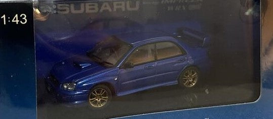 1:43 Subaru New Age Impreza WRX Sti - Blue - AUTOart - 58671