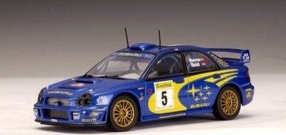 1:43 Subaru Impreza #5 - Rally Monte Carlo - 2001 - WRC - Subaru World Rally Team - Richard Burns - AUTOart - 60193