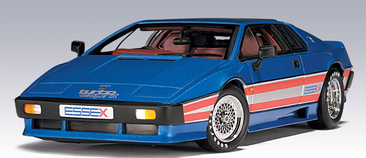 1:18 Lotus Esprit Turbo ESSEX Version RHD - Blue - AUTOart - 70066
