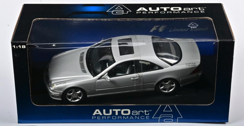 1:18 Mercedes-Benz CL55 AMG F1 Limited Edition - Silver - AUTOart - 70125