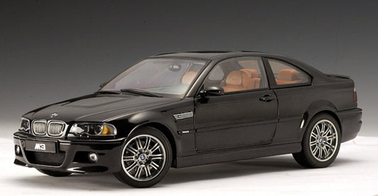 1:18 BMW M3 Coupe - Black - AUTOart - 70541