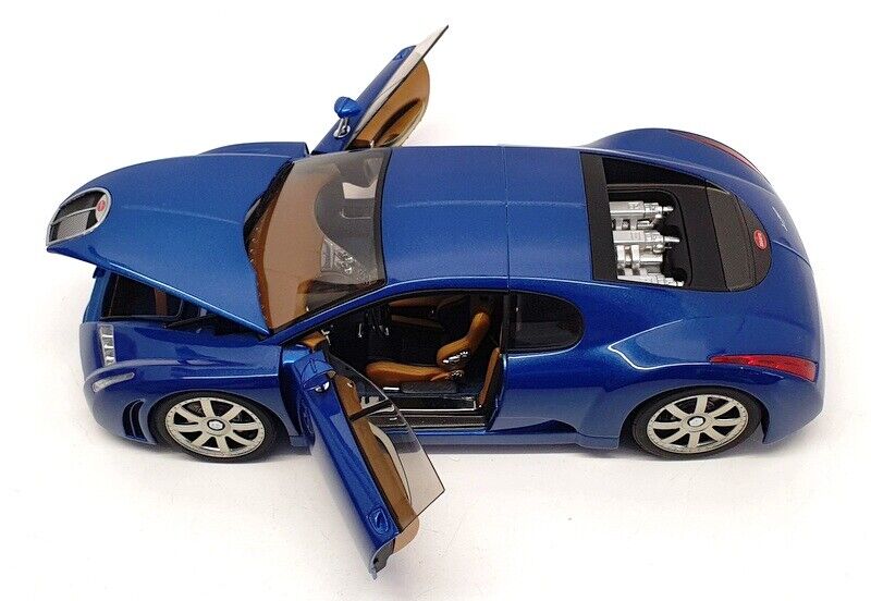 1:18 Bugatti EB 18.3 Chiron - 1999 - Blue - AUTOart - 70911