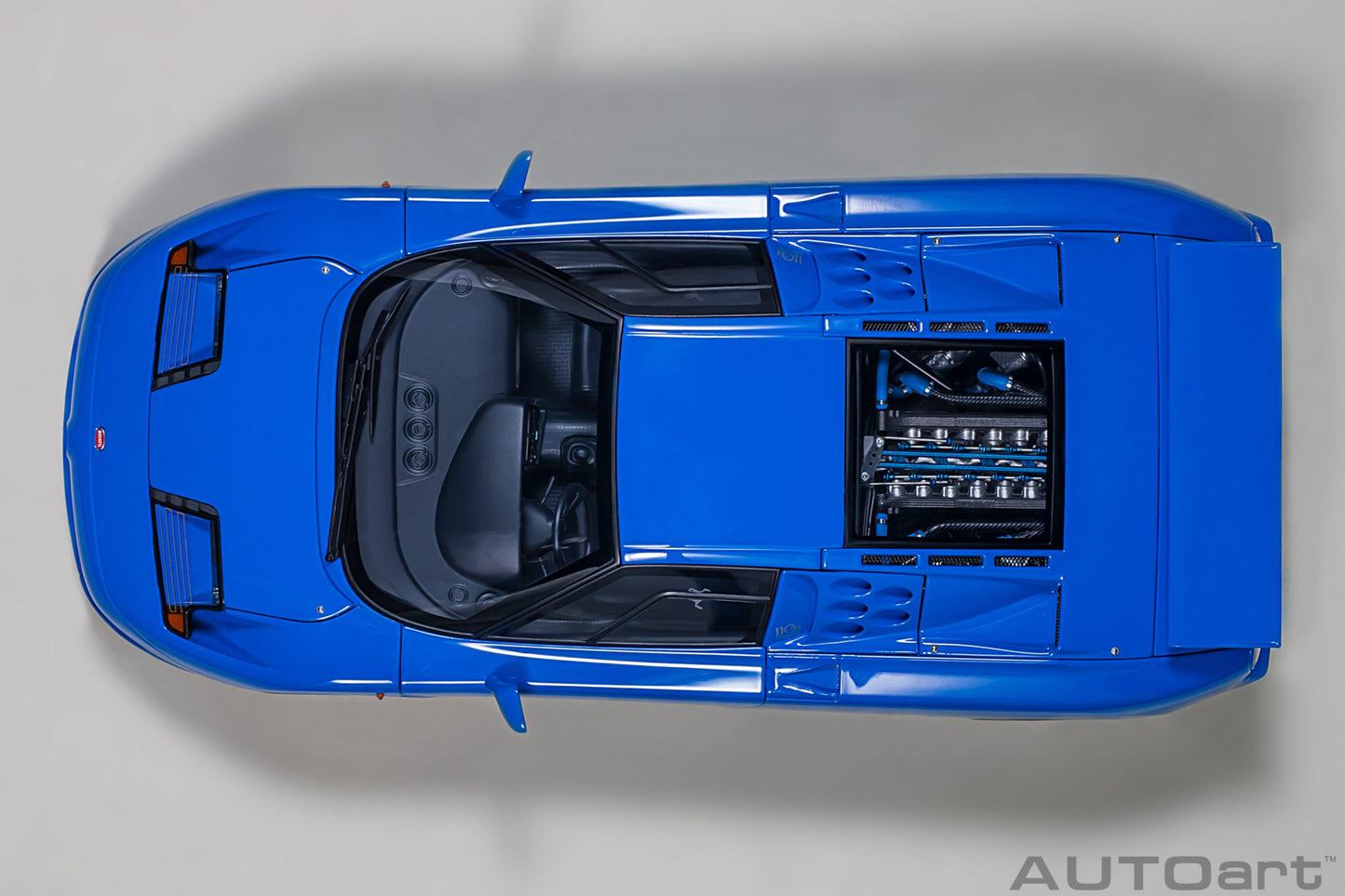 1:18 Bugatti EB110 SS - French Racing Blue - AUTOart - 70917
