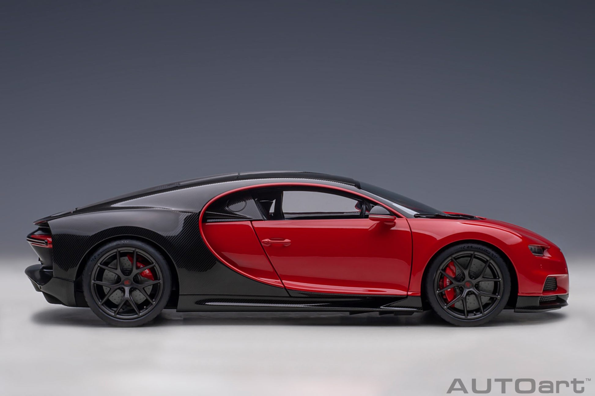 1:18 Bugatti Chiron Sport - 2019 - Italian Red /Carbon - AUTOart - 70996