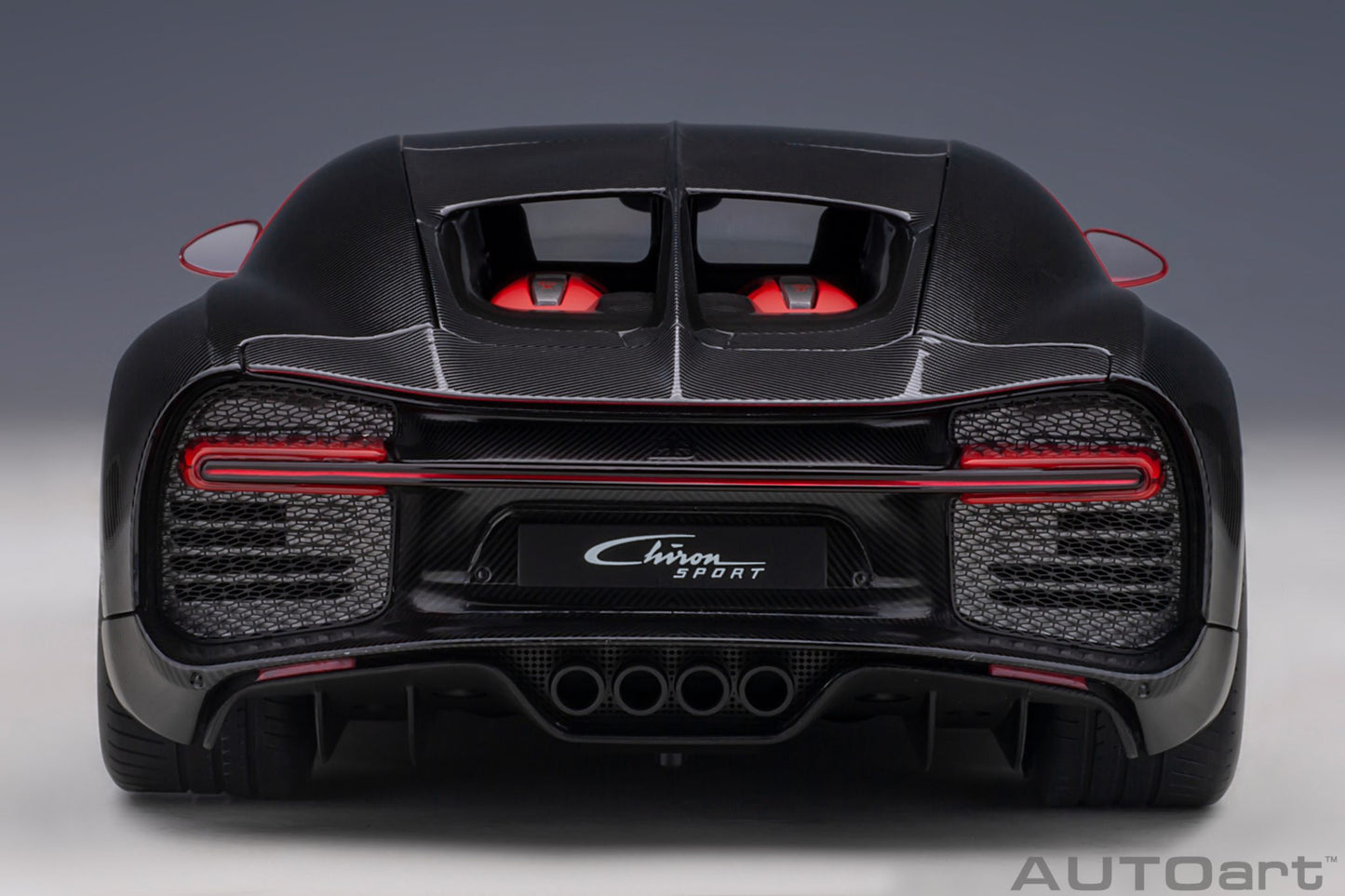1:18 Bugatti Chiron Sport - 2019 - Italian Red /Carbon - AUTOart - 70996