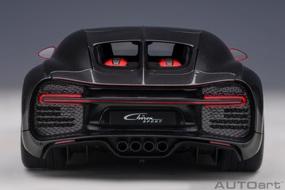 1:18 Bugatti Chiron Sport - 2019 - Italian Red /Carbon - AUTOart - 70996