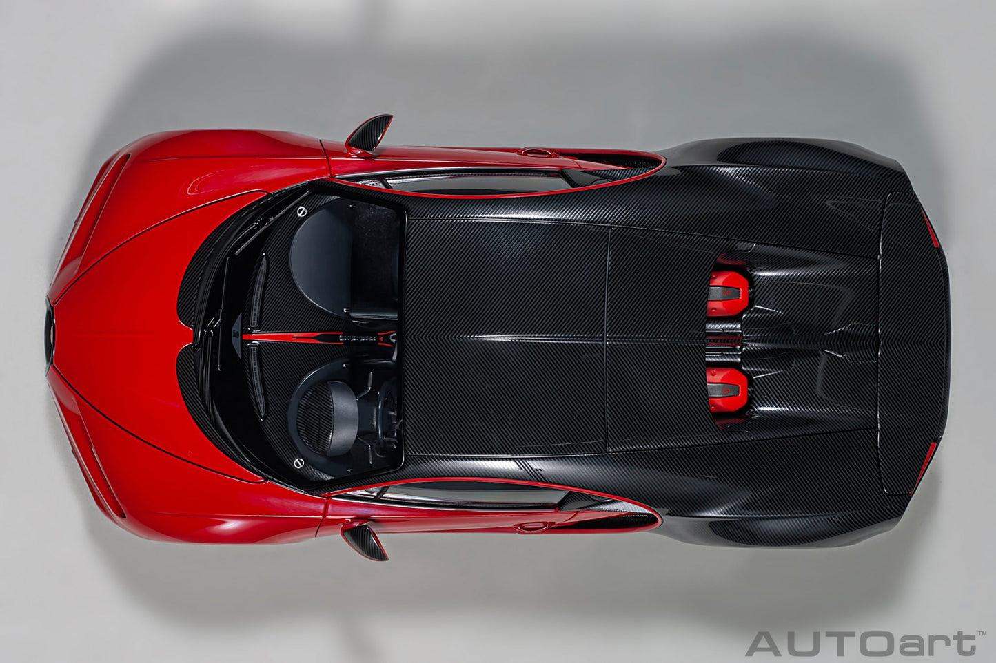 1:18 Bugatti Chiron Sport - 2019 - Italian Red /Carbon - AUTOart - 70996