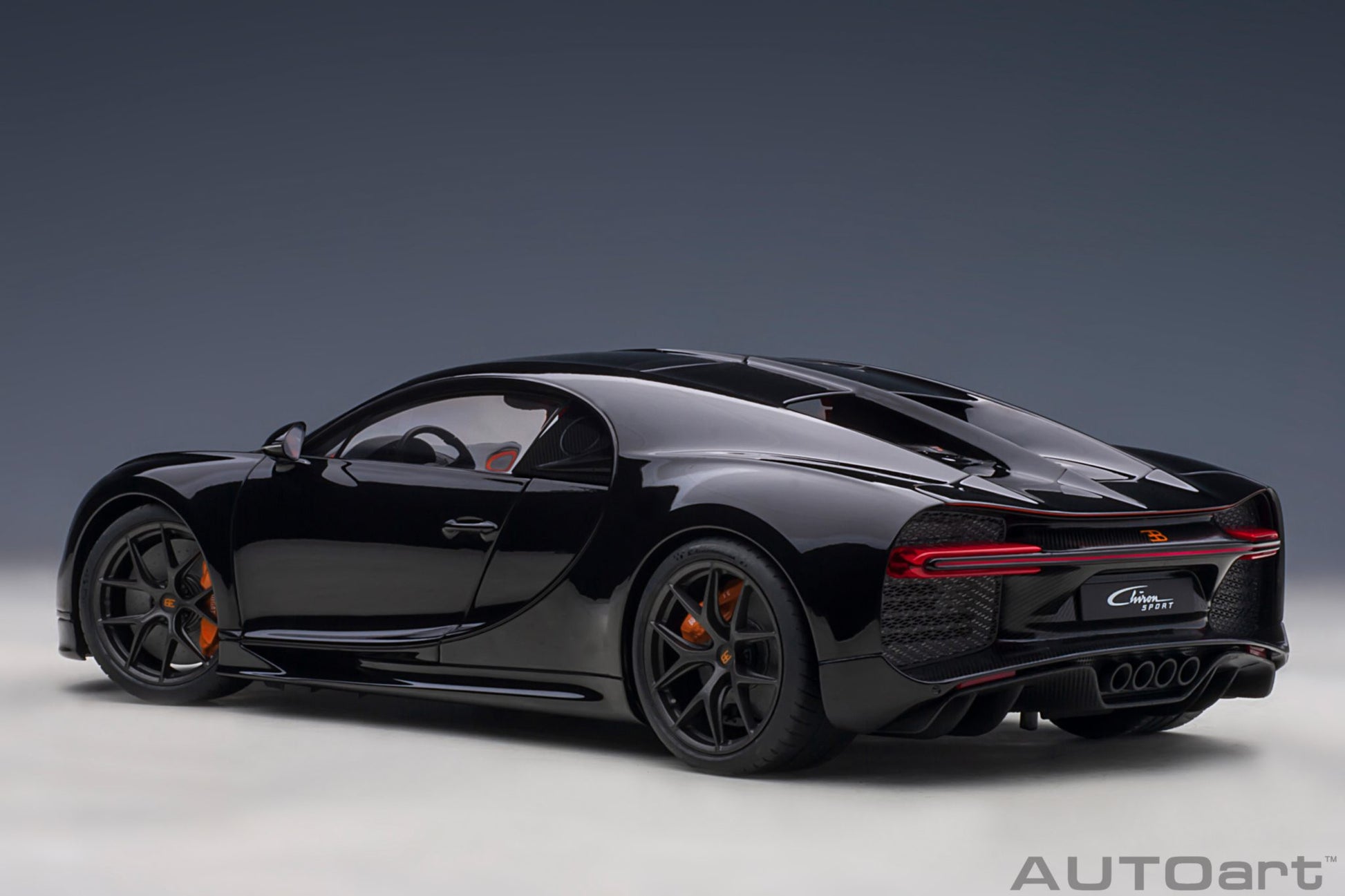 1:18 Bugatti Chiron Sport - 2019 - Noc Turne Black - AUTOart - 70999