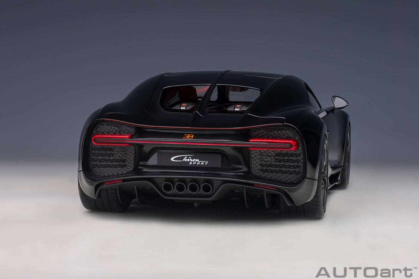 1:18 Bugatti Chiron Sport - 2019 - Noc Turne Black - AUTOart - 70999