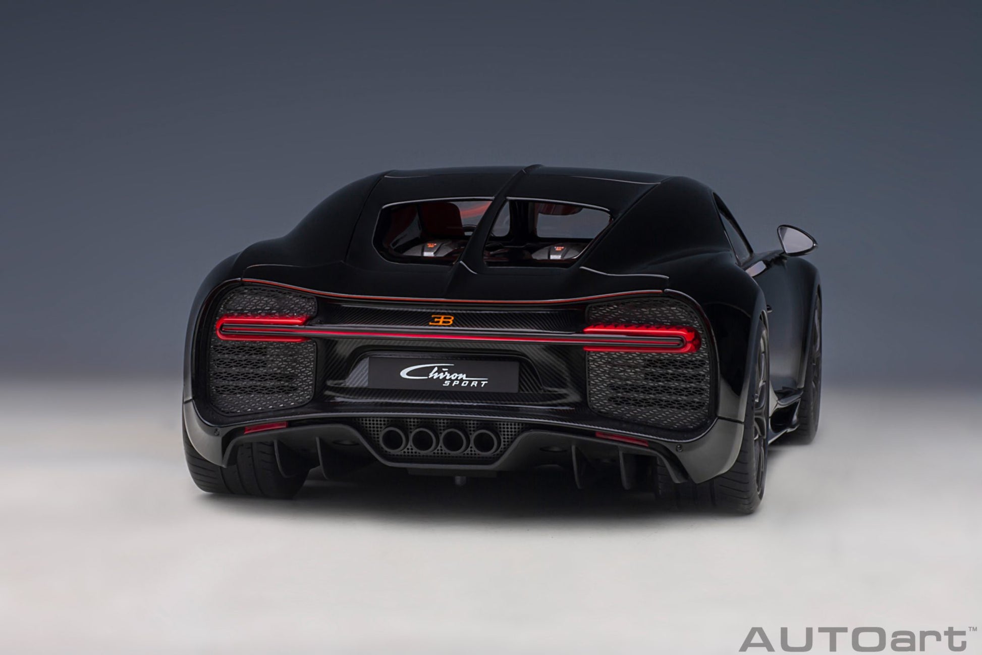 1:18 Bugatti Chiron Sport - 2019 - Noc Turne Black - AUTOart - 70999