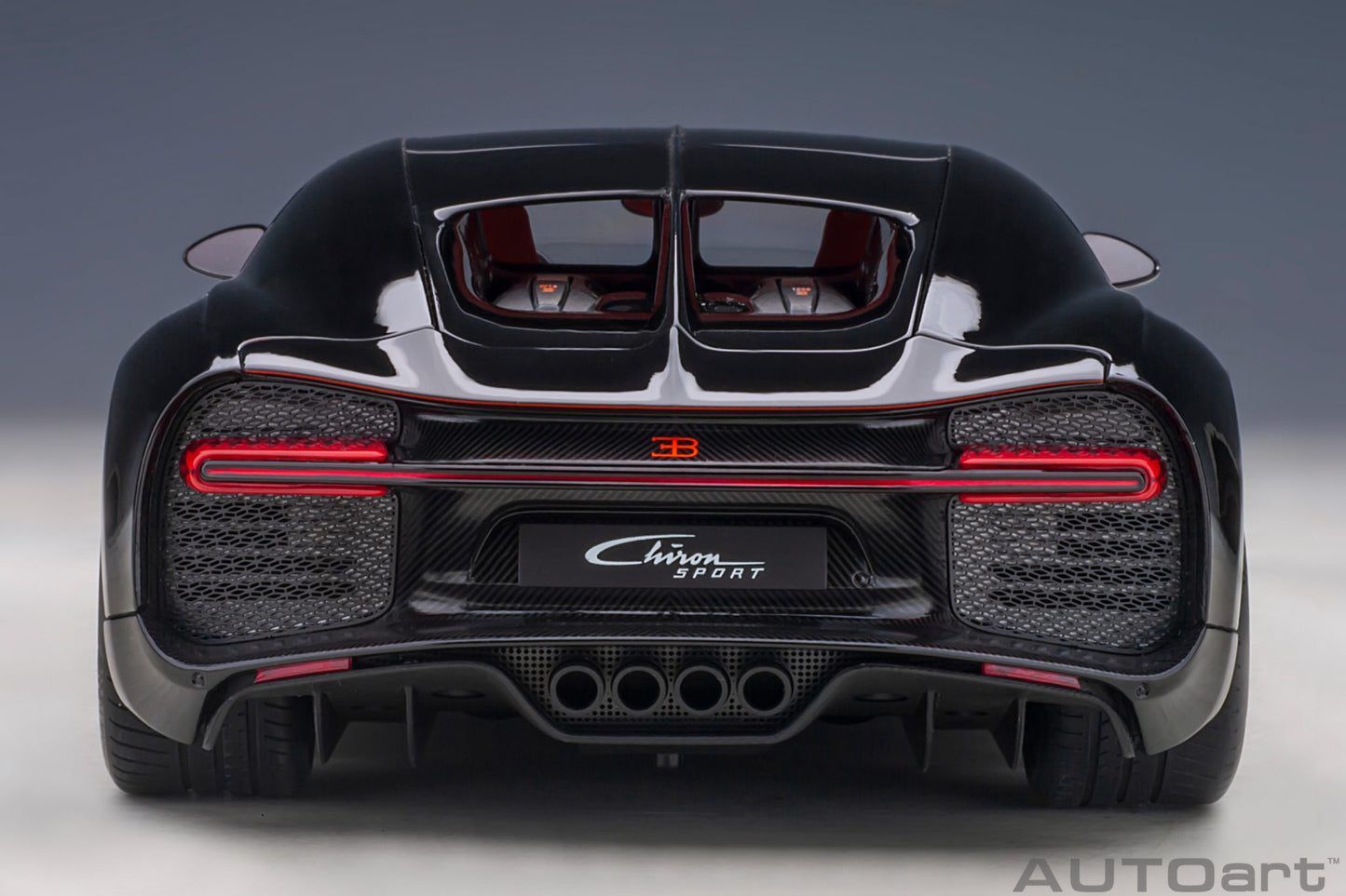 1:18 Bugatti Chiron Sport - 2019 - Noc Turne Black - AUTOart - 70999