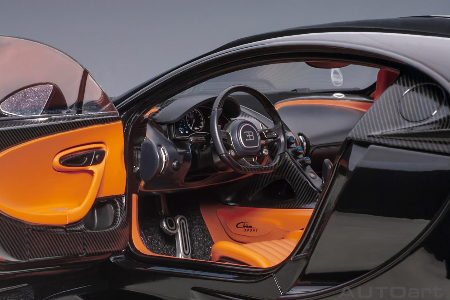 1:18 Bugatti Chiron Sport - 2019 - Noc Turne Black - AUTOart - 70999