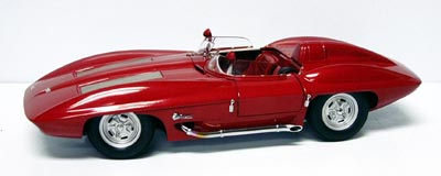1:18 Chevrolet Corvette Stingray (1st issue) - 1959 - Red - AUTOart - 71001