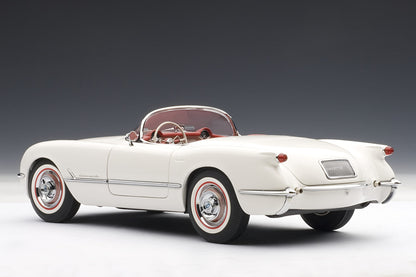 1:18 Chevrolet Corvette - 1953 - Polo White - AUTOart - 71081