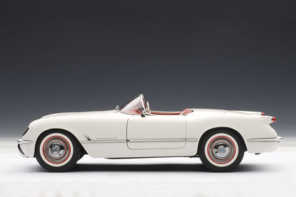 1:18 Chevrolet Corvette - 1953 - Polo White - AUTOart - 71081