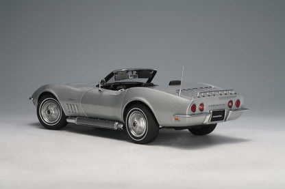 1:18 Chevrolet Corvette Stingray - 1969 - Cortez Silver - AUTOart - 71162