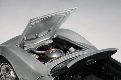 1:18 Chevrolet Corvette Stingray - 1969 - Cortez Silver - AUTOart - 71162