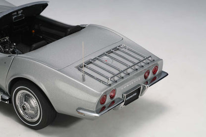 1:18 Chevrolet Corvette Stingray - 1969 - Cortez Silver - AUTOart - 71162
