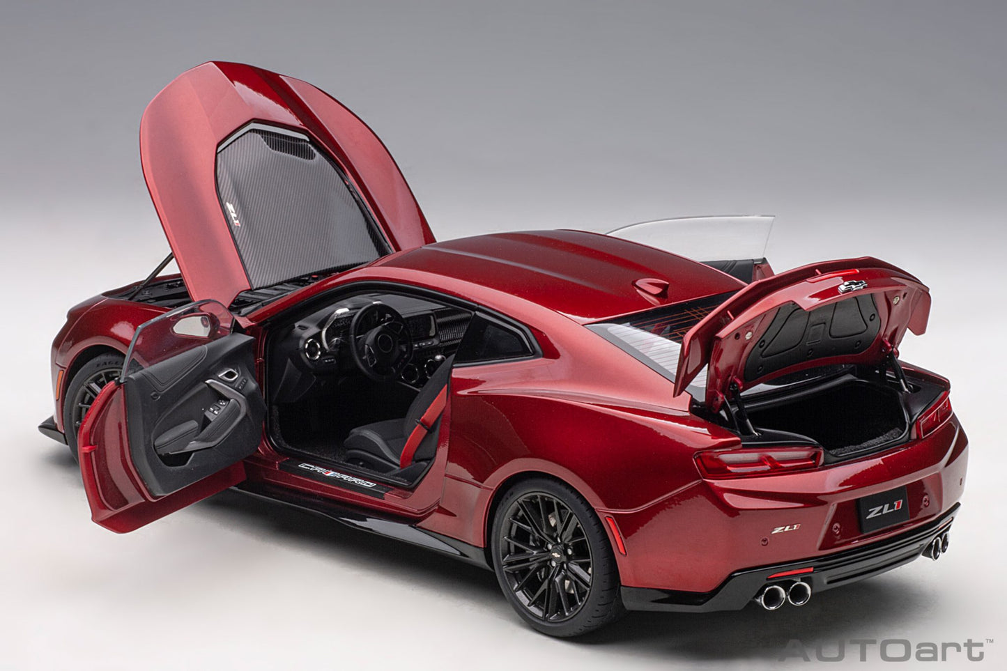 1:18 Chevrolet Camaro ZL1 - Garnet Red Tintcoat - AUTOart - 71208