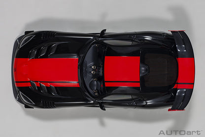1:18 Dodge Viper ACR 1:28 Edition - 2017 - Black w/Red Stripes - AUTOart - 71732
