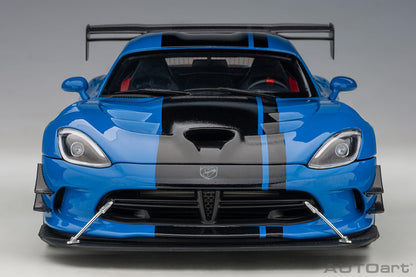 1:18 Dodge Viper ACR - 2017 - Competition Blue w/Black Stripes - AUTOart - 71734