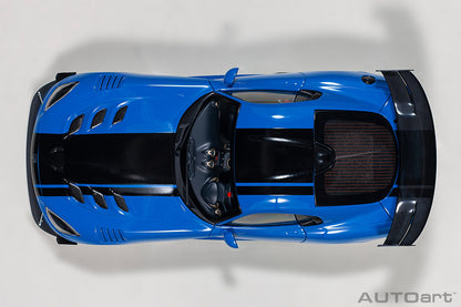 1:18 Dodge Viper ACR - 2017 - Competition Blue w/Black Stripes - AUTOart - 71734